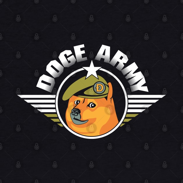 Doge Army Dogecoin Meme by Sofiia Golovina